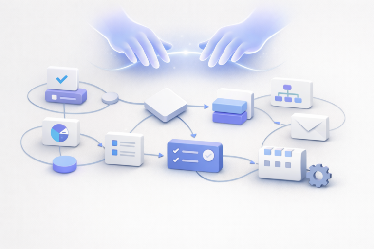Fluxo de trabalho produtivo com inteligência artificial